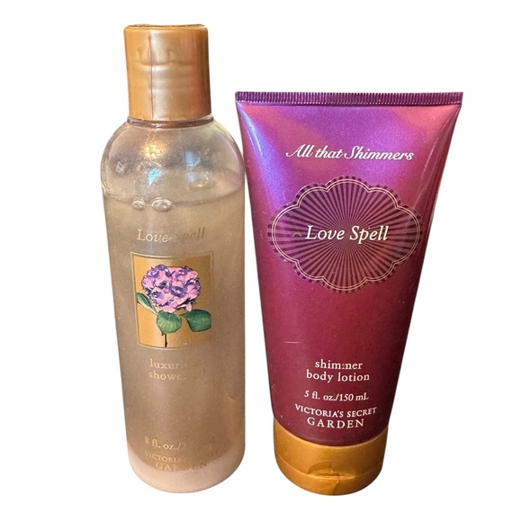 Victoria's Secret Other - Victoria's Secret Lovespell Body Wash and Shimmer Body Lotion